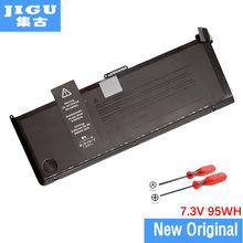 Jiguu-batería Original para ordenador portátil, accesorio para APPLE MacBook Pro de 17 pulgadas, A1297, 2009 de producción, MC226 */MC226CH A/A 95WH, A1309 2024 - compra barato