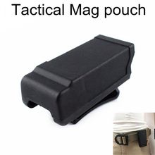 Polymer Universal Military Single Magazine Pouch Bag Military Belt Quick Release Single Mag Case For Glock 9mm Black 2024 - buy cheap