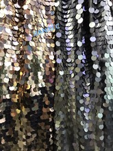 Красивые блестки, французская вышитая кружевная ткань, лучшее качество, искусственный Африканский Тюль с вышивкой для свадебного платья 2024 - купить недорого