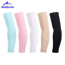 2 Pieces Ice Breathable Fabric UV Protection Running Arm Sleeves Cuff Fitness Basketball Elbow Pad Sport Cycling Arm Warmers 2024 - buy cheap