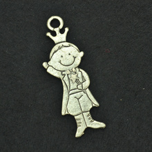 Free Shippin 7 pcs 48*16 mm antique silver color Alloy  Boy charms Pendant Jewelry Findings I159 2024 - buy cheap