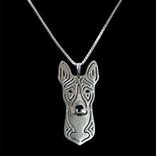 Alloy Pet Dog Shaped Necklaces Women's Metal Basenji Pendant Necklaces 2024 - buy cheap