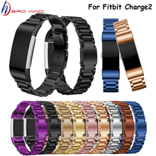 For Fitbit Charge 2 Strap Stainless Steel Bracelet Watch Band for Fitbit Charge2 Band Smart Watch Wristband Replacement Colorful 2024 - buy cheap