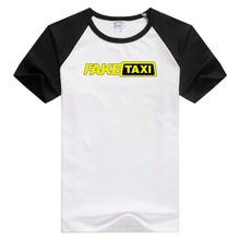 Camiseta informal de TAXI falso para hombre y mujer, camisa con estampado de moda, GA1356 2024 - compra barato