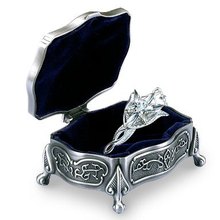Anillo Arwen Evenstar S925, colgante de plata con caja de joyería de Metal, conjunto de joyería, joyería 2024 - compra barato