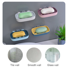 1Pc Non-slip Drainage Soap Box Holder Double Layer Plastic Soap Holder Shower Soapdish Dish Draining Tool Bathroom Accessories 2024 - buy cheap