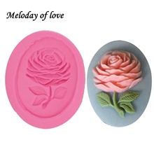 1Pcs DIY Rose Flower Silicone Mold,Sugarcraft Cake Decorating Tools,Fondant Chocolate Molds Cake Mould Soap baking tray T1262 2024 - buy cheap