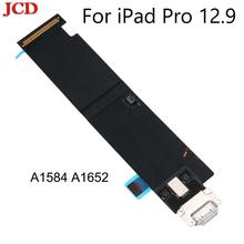 JCD conector de carga USB puerto de conector de carga cinta de Cable Flex para Apple para iPad Pro 12,9 "A1584 A1652 jack hembra macho 2024 - compra barato