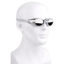 Miopia óculos de Natação Óculos de Natação Óculos Espelho Submersível Anti-nevoeiro À Prova D' Água 200 300 400 500 600 Graus Cor Prata 2024 - compre barato