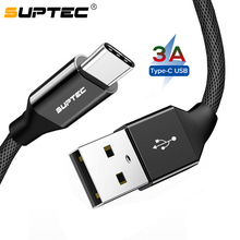SUPTEC 3A USB Type C Charger Cable for Xiaomi Redmi Note 7 Mi 9 Quick Charge Type-C Cable for Huawei P20 Lite Samsung S9 S8 Cord 2024 - buy cheap