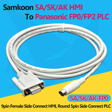 Подходит для Samsung серии HMI, сенсорная панель для подключения Panasonic FP0 FP1, кабель программирования PLC 2024 - купить недорого