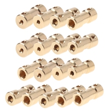 2-5mm Motor Copper Shaft Coupling Coupler Connector Sleeve Adapter US 2024 - buy cheap