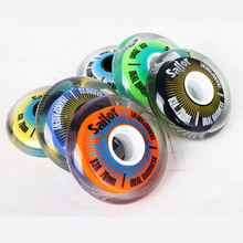 8 Pieces Original Sailor Inline Skates Wheel, 83A Roller Skating Wheels For FSK Slalom Braking Multi-purpose Use, Transparent 2024 - buy cheap