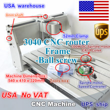 【 USA ship 】 3040Z-DQ CNC router Engraver Engraving milling machine mechanical frame kit ball screw with 300W DC spindle motor 2024 - buy cheap
