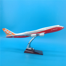 47 см 1:150 самолет Боинг B747-8 прототип модель самолета с базой самолет коллекционный дисплей коллекция игрушек 2024 - купить недорого
