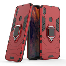 Luxury Armor Ring Case For Vivo X20 X21 X23 X9Plus Case Magnetic Anti-Fall Shockproof Full Back Case For Vivo X20 X21 X23 X9Plus 2024 - buy cheap