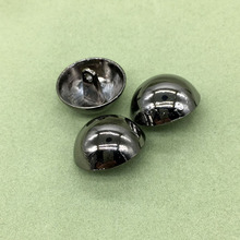 10PCs Metal Sewing Buttons Scrapbooking Round Single Hole Glossy 15mm 20mm Dia. Costura Botones decorate M1031 2024 - buy cheap