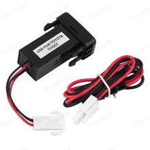 Adaptador de cargador de teléfono móvil para T/OYOTA V/IGO Car 5V 2.1A, enchufe USB Dual, alta calidad 2024 - compra barato