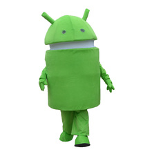 Professional New Android Robot Mascot Costume Dress Adult Size Free shipping 2024 - buy cheap