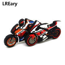 Pendrive de motocicleta de carreras de dibujos animados, unidad de memoria usb pendrive con memoria, capacidad real, mini juguete para chico, para regalo, 4gb, 8gb, 16gb, 32gb 2024 - compra barato