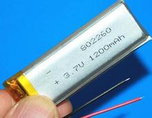 Batería recargable de polímero de litio, 802260, 3,7 v, 1200mah, 2 unids/lote, Envío Gratis 2024 - compra barato