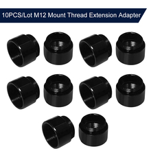 10PCS/5PCS/2PCS  M12 Mount Thread Extension Adapter Zinc Alloy Extender for MTV Interface CCTV Lens and Video Security Camera 2024 - buy cheap