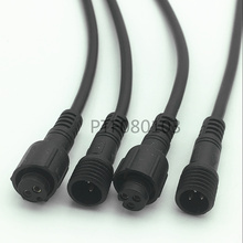 5 Pairs 2 pin 3 pin 4 Pin 20cm Connectors Socket Plug 0.2mm 24AWG LED Cable Wire LED Strips Waterproof IP65 Male/Female 2024 - buy cheap