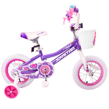 Joystar totem bicicleta infantil, de 14 polegadas, para meninos de três a seis anos, rosa e roxo, brinquedos 2024 - compre barato