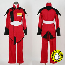 Free shipping Cartoon Anime GUNDAM SEED DESTINY Cosplay ZAFT Red military uniform Cos Woman Man Halloween Party Cosplay Costume 2024 - buy cheap