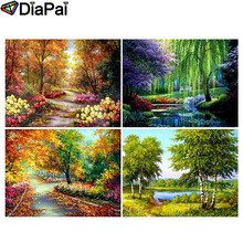 DIAPAI 5D DIY Diamond Painting 100% Full Square/Round Drill "Beautiful scenery of trees" 3D Embroidery Cross Stitch Home Decor 2024 - buy cheap