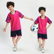Boys girls survetement football jerseys kids soccer sets training suits team sport kit clothing breathable print customized draw 2024 - buy cheap