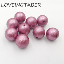 (Choose Size First) 12mm/16mm/20mm Mauve Wrinkle Pearl Beads  For Fashion Necklace  Jewelry Making 2024 - buy cheap