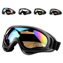 Уличные тактические мужские и женские анти-штормовые ветрозащитные очки X400 с защитой от ультрафиолета мотоциклетные спортивные лыжные очки 2024 - купить недорого