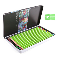 Superior kit de lápis de cor, 12 cores, material não-tóxico, para desenho escolar, materiais de arte 2024 - compre barato