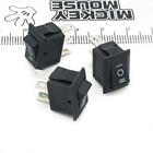 500PCS 3 Pin 3A 250V 10*15mm Black Button Rocker Switch ON OFF ON AC 10X15 Mini Rocker Power Switches Socket Adapter Switch - compare prices 500PCS 3 Pin 3A 250V 10*15mm Black Button Rocker Switch ON OFF ON AC 10X15 Mini Rocker Power Switches Socket Adapter Switch - compare prices