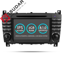 Isudar Car Multimedia Player GPS Android 8.1 2 Din DVD Automotivo For Mercedes/Benz/Sprinter/W203/A180/Viano/Vito/A-class Radio 2024 - buy cheap