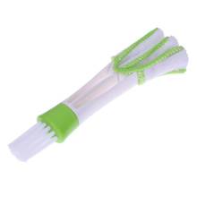 VODOOL Double Ended Car Cleaning Brush Air Conditioner Vent Slit Clean Brush Detailing Dust Removal Blinds Keyboard Duster Brush 2024 - buy cheap