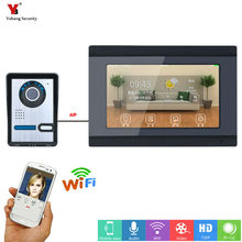 Videoportero YobangSecurity con Control remoto, Monitor de 7 pulgadas, inalámbrico, WIFI, Video, puerta, teléfono, timbre, cámara, sistema de intercomunicación 2024 - compra barato