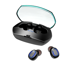 Xi 11 наушники-вкладыши TWS True Беспроводной Bluetooth наушники плотно прилегающие к уху, супер бас Беспроводной мини-наушники Bluetooth 5,0 с зарядным устройством для зарядки 2024 - купить недорого