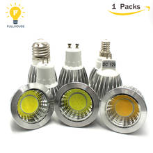 1PCS GU10 E27 E14 LED Bulb lamp 110V 220V 9W 12W 15W MR16 LED DC12V Dimmable COB LED Spot light Aluminum 85-265V GU5.3 Spotlight 2024 - buy cheap