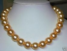 ENVÍO LIBRE>>>>> 10mm de oro del mar del sur shell collar de perlas 18 "AAA + 2024 - compra barato