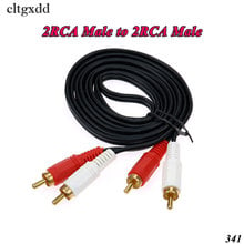 cltgxdd Gold Plated 2RCA Male to 2 RCA Male Cable RCA Audio Cable AV Cable 1.5M for DVD TV CD Sound Amplifier 2024 - buy cheap