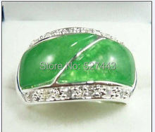 Wholesale FREE SHIPP >Beautiful green stone ring 7#8#9#10# 11# 2024 - buy cheap