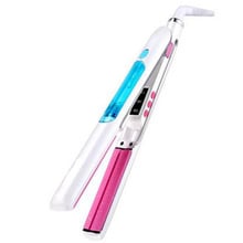 Straight iron straight hair comb straight a dual-use plywood does not hurt power generation electric curling iron straight hair 2024 - buy cheap