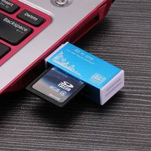 PRO Duo Memory Card Reader Adapter 4 In 1 USB 2.0 Micro SD/TF SDHC Mini Card Reader Color Random Mini Card Reader 2024 - buy cheap