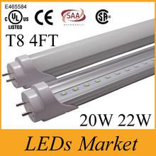 CE SAA UL FCC + 4ft 1200mm T8 Led Tube Light High Super Bright 20W 22W Warm Cold White Led Fluorescent Bulbs AC110-240V SMD2835 2024 - buy cheap