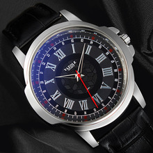 New Top Brand Classic Watch Men Luxury YAZOLE Leather Strap Watch Fashion Casual Men's Watch Clock relogio masculino hombre 2024 - buy cheap