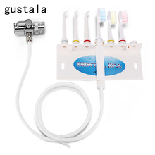 gustala Portable Dental SPA Oral Irrigator Water Jet Teeth Care Toothbrush Set SPA Cleaner Teeth Whitening Toothbrush Cleaning 2024 - buy cheap