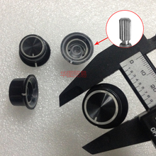 20 piezas de alta calidad 25*13mm ligero tapa con botón para potenciómetro/agujero de 6mm volumen de Audio tapa del botón para interruptor de plástico 2024 - compra barato