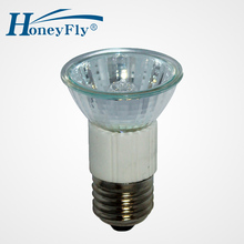 HoneyFly-lámpara halógena para decoración de interiores, bombilla halógena E27 en forma de taza de 50W y 2700 V, color blanco cálido, JDR 3000-220 K, 2 uds. 2024 - compra barato
